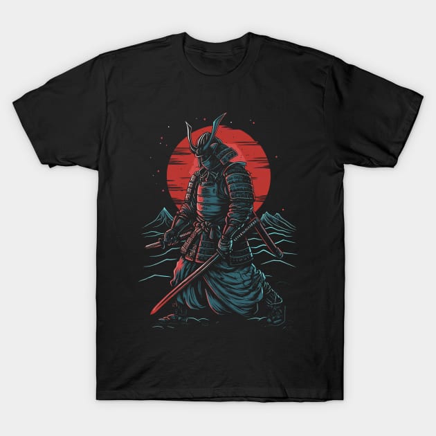 Samurai Warriors T-Shirt by Yopi